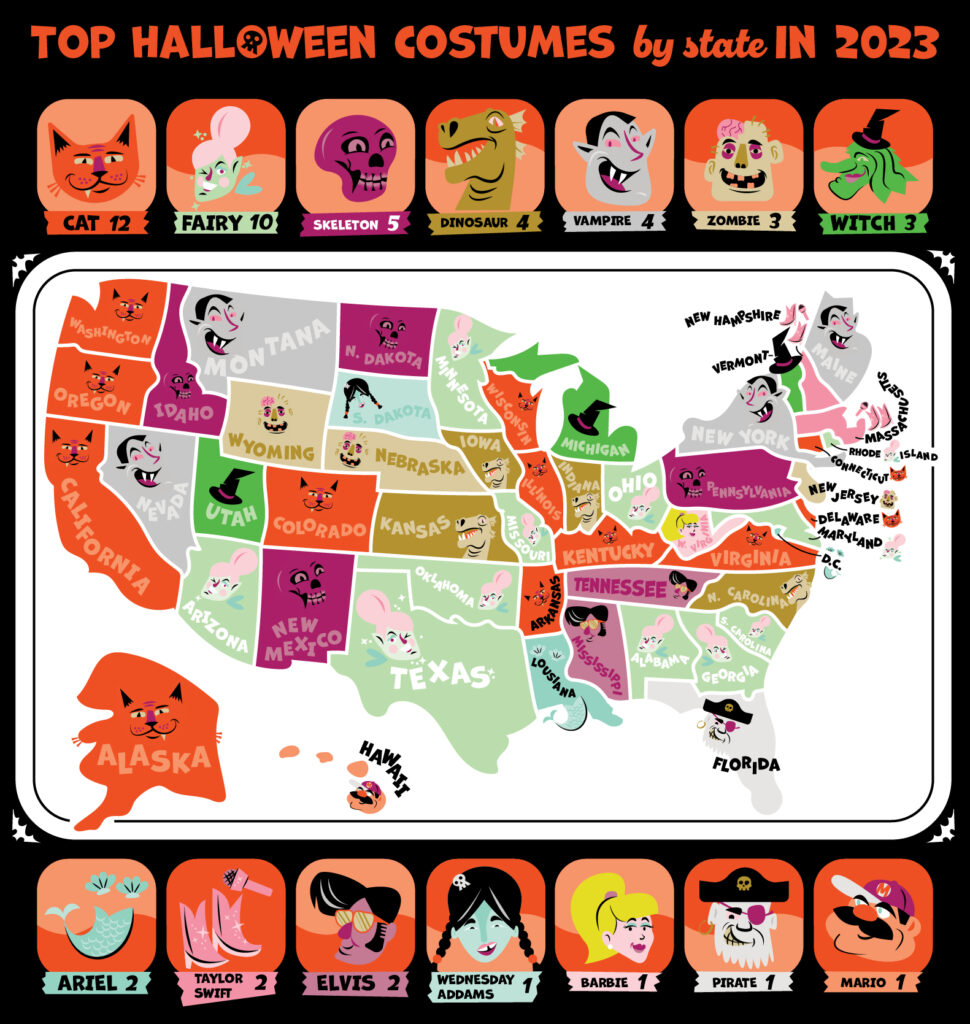 Most Popular Halloween Costumes 2023 Map 2x 970x1024 